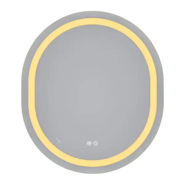 Дзеркало Mixxus Premium ELLIPSE MV05-80x70-Reverse з Led Touch, Anti-fog, димером (3-6,5kK) (MP6643