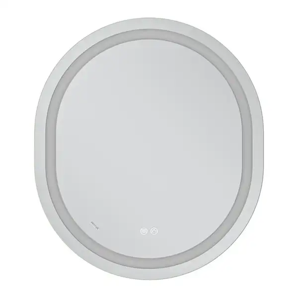 Дзеркало Mixxus Premium ELLIPSE MV05-80x70-Reverse з Led Touch, Anti-fog, димером (3-6,5kK) (MP6643