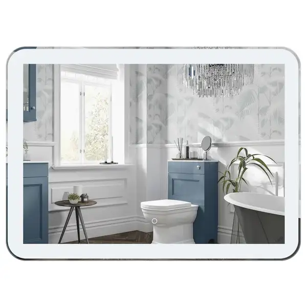 Зеркало Qtap Swan 600x800 с LED-подсветкой, Reverse QT167814146080W