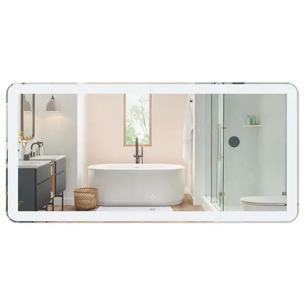 Зеркало Qtap Swan 1400х700 с LED-подсветкой QT1678141470140W