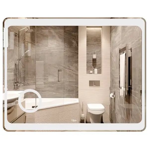Зеркало Qtap Aquarius 1000х800 с LED-подсветкой QT2178141980100W
