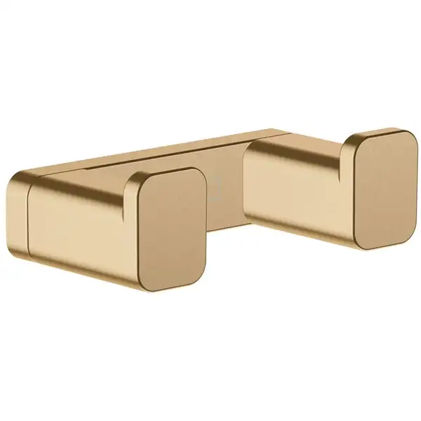 Гачок подвійний Hansgrohe AddStoris 3,6х1,6x6,6 см, Brushed Bronze (41755140)