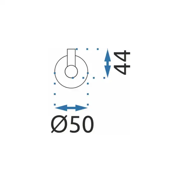 Крючок для полотенец REA MIST 03 GOLD (REA-80023)