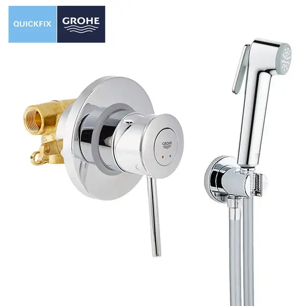 Grohe BauClassic Комплект гігієнічного душу, хром (UA202606QF)