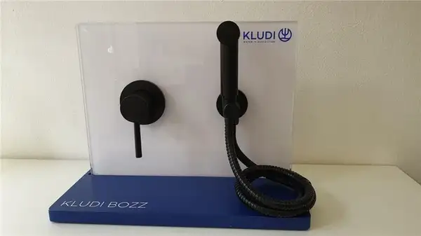 Kludi Bozz Гігієнічний набір 4 в 1, чорний матовий (389983976) Kludi Bozz Гігієнічний набір 4 в 1, чорний матовий (389983976)