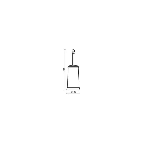 Йоршик Canova CA25252 підлоговий золото Bagno&Associati