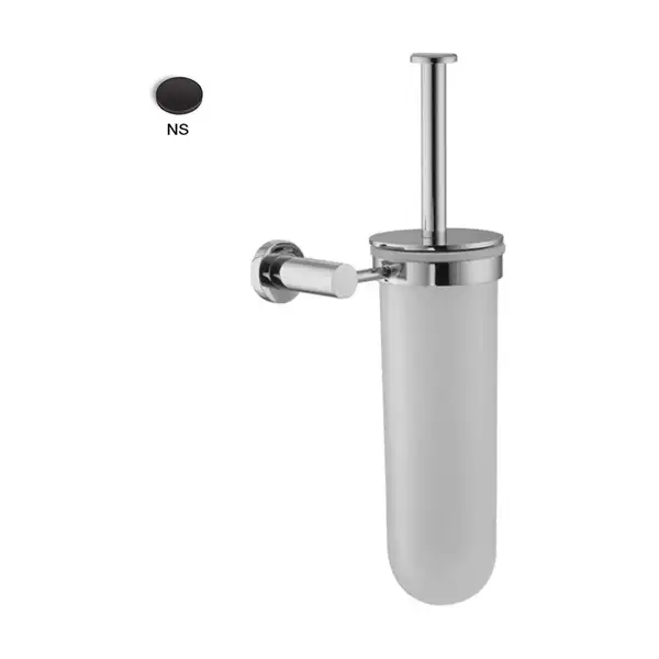 Fima Carlo Щітка для унітазу Fima Rotola, настінна, чорний матовий (F6006/1NS) (F6006_1NS)