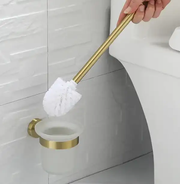 Ёршик для унитаза REA MIST 06 GOLD золотой (REA-80032)