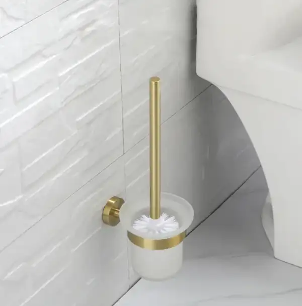 Ёршик для унитаза REA MIST 06 GOLD золотой (REA-80032)