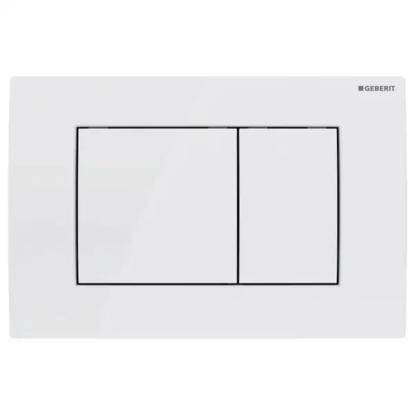 Geberit Delta 30 Клавиша смыва, белый глянец (115.137.11.1)