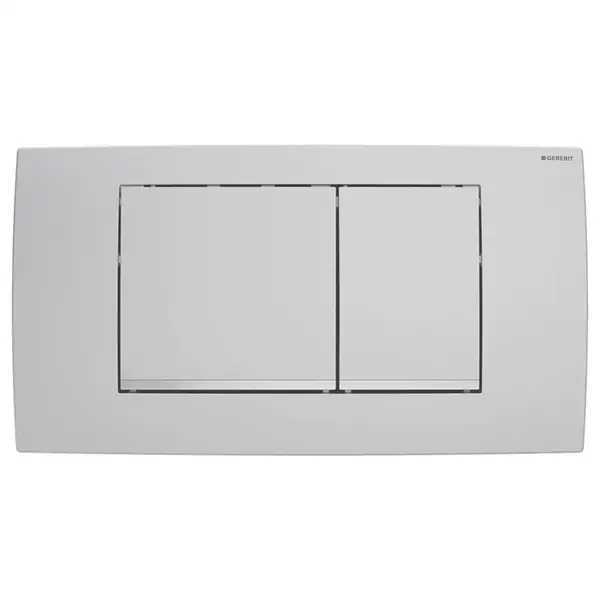 Geberit Twinline30 Клавіша змиву, хром матовий (115.899.JQ.1) Geberit Twinline30 Клавіша змиву, хром матовий (115.899.JQ.1)