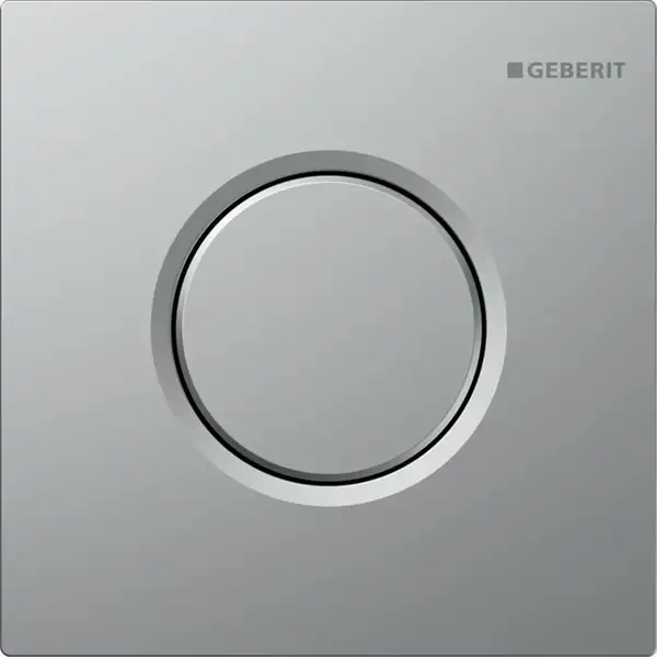 Система пневматического управления смывом писсуара Geberit Sigma 01 (пластик матовый хром) 116.011.46.5