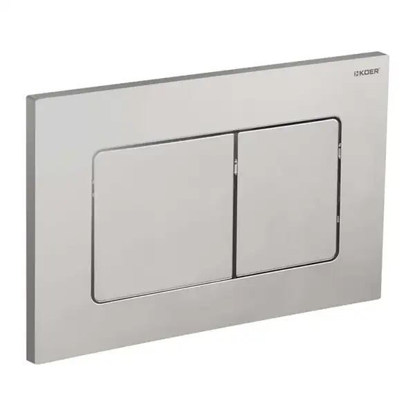 KOER KT-0602-02 Панель смыва, нержавеющая сталь (KR5179) KOER KT-0602-02 Панель смыва, нержавеющая сталь (KR5179)