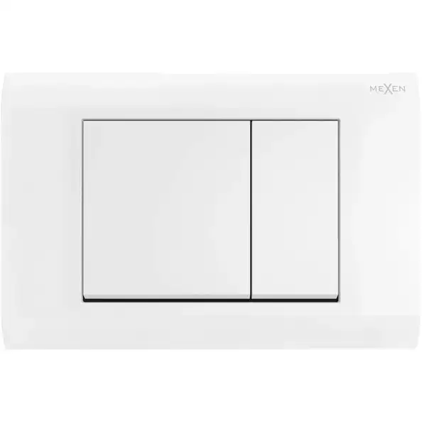 Кнопка смыва для инсталляции MEXEN FENIX 01 WHITE (MEX-600100)