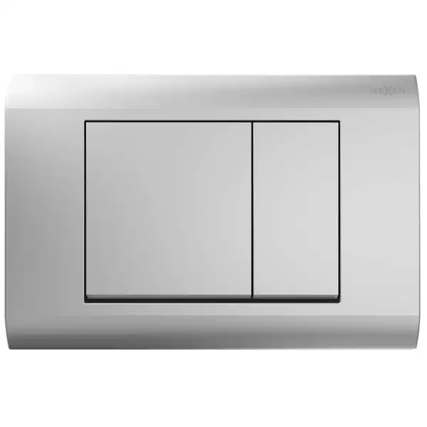 Кнопка смыва для инсталляции MEXEN FENIX 01 CHROME MATT (MEX-600102)