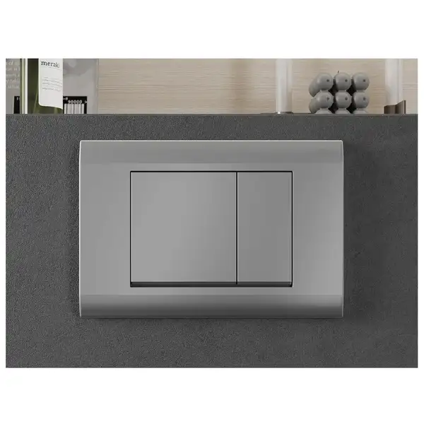Кнопка смыва для инсталляции MEXEN FENIX 01 CHROME MATT (MEX-600102)