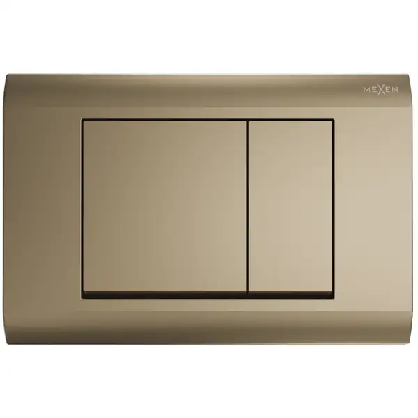 Кнопка смыва для инсталляции MEXEN FENIX 01 GOLD (MEX-600104)