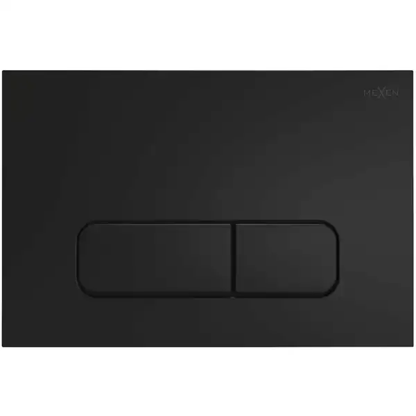 Кнопка смыва для инсталляции MEXEN FENIX 02 BLACK (MEX-600203)