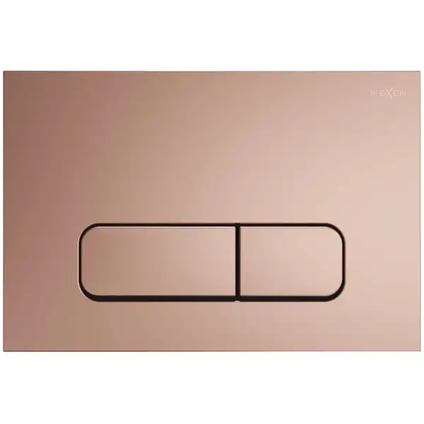Кнопка смыва для инсталляции MEXEN FENIX 02 ROSE GOLD (MEX-600205)