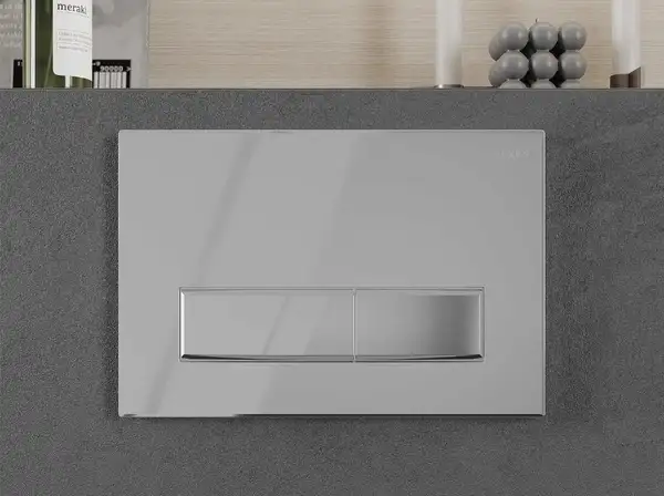 Кнопка смыва для инсталляции MEXEN FENIX 09 LIGHT CHROME (MEX-600901)