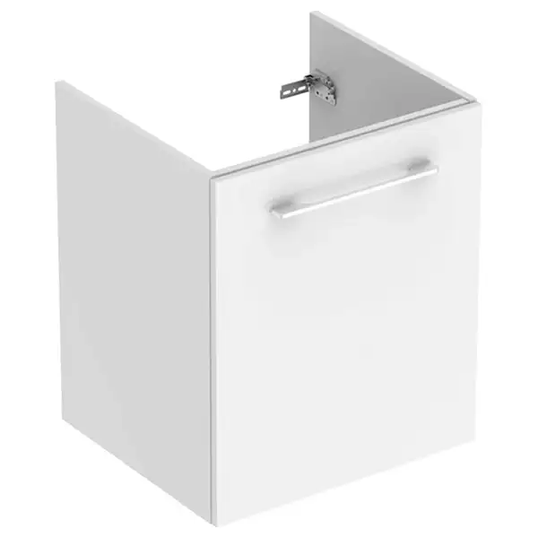 Тумба под раковину Geberit Selnova Square slim rim 53,8 см, белый глянцевый (501.216.00.1)