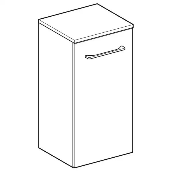 Шкафчик Geberit Selnova Square 33 х 29,7 х h65 см, орех тёмный (501.274.00.1) Шкафчик Geberit Selnova Square 33 х 29,7 х h65 см, орех тёмный (501.274.00.1)