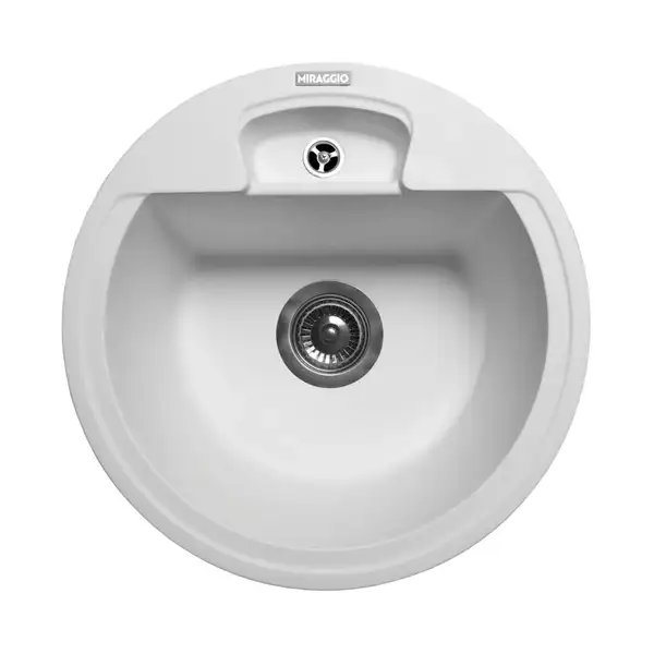 MIRAGGIO Кухонная мойка VALENCIA белая (0000057) MIRAGGIO Кухонная мойка VALENCIA белая (0000057)