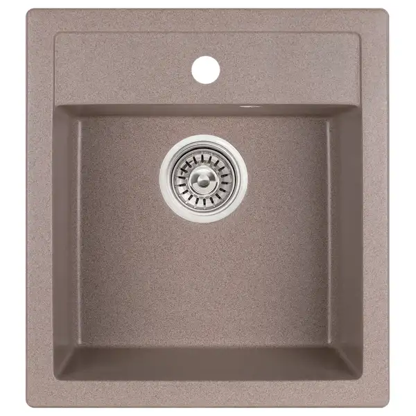 Кухонная мойка Qtap CS 5046 Beige (QT5046BEI551)