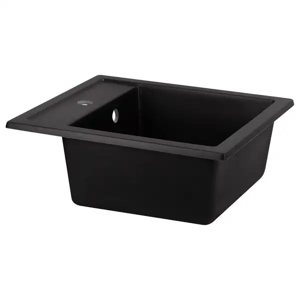 Кухонная мойка Qtap CS 5046 Black (QT5046BLA404)