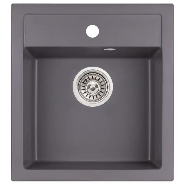 Кухонная мойка Qtap CS 5046 Grey (QT5046GRE471)