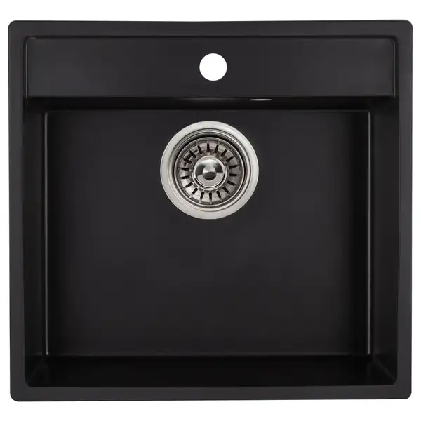 Кухонная мойка Qtap CS 5250 Black (QT5250BLA404)