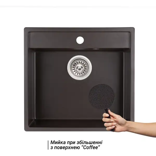 Кухонная мойка Qtap CS 5250 Coffee (QT5250COF551)