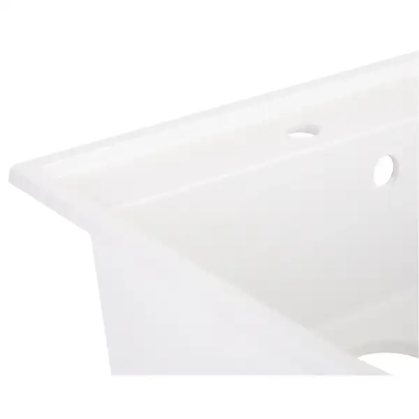 Кухонная мойка Qtap CS 5250 White (QT5250WHI650)