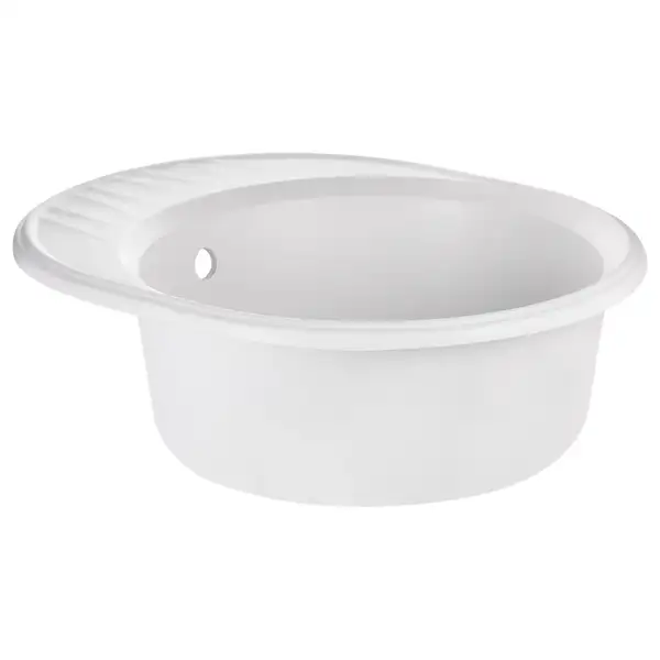 Кухонная мойка Qtap CS 6151 White (QT6151WHI650)