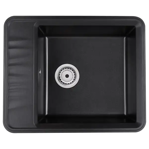 Кухонная мойка Qtap CS 6250 Black (QT6250BLA404)