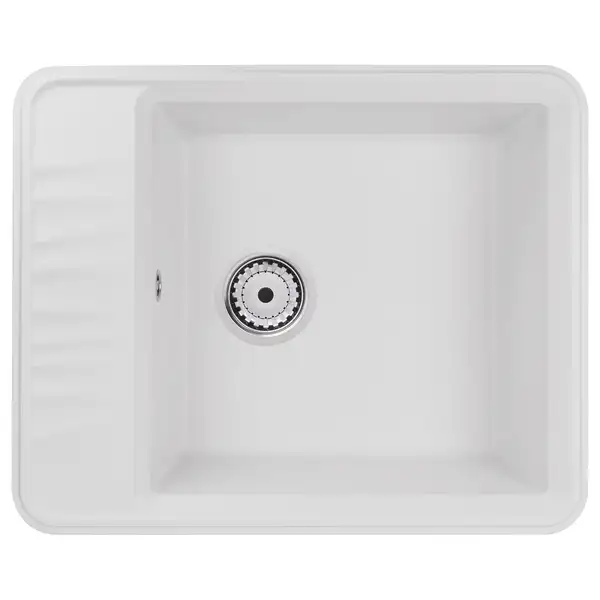 Кухонная мойка Qtap CS 6250 White (QT6250WHI650)
