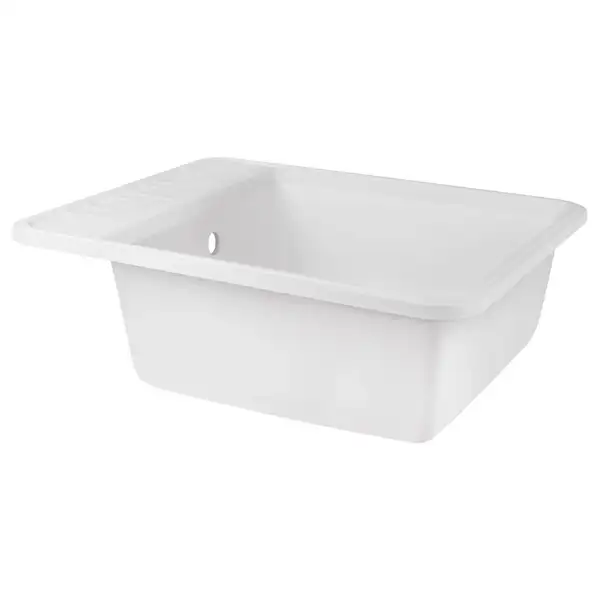 Кухонная мойка Qtap CS 6250 White (QT6250WHI650)