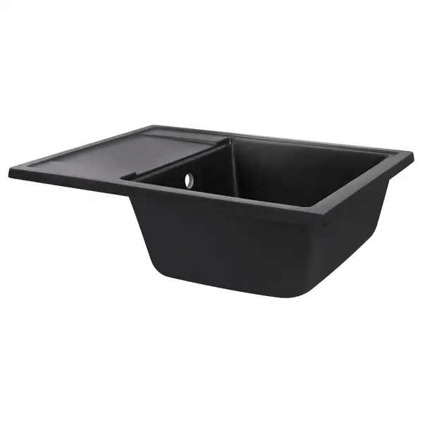 Кухонная мойка Qtap CS 6450 Black (QT6450BLA404)