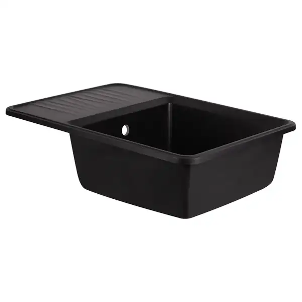 Кухонная мойка Qtap CS 7440 Black (QT7440BLA404)