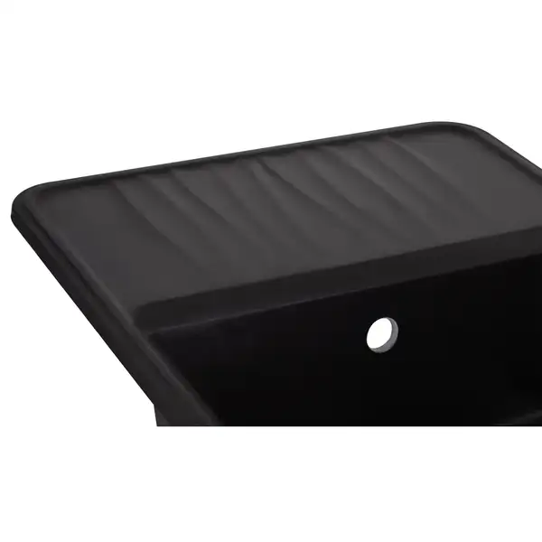 Кухонная мойка Qtap CS 7440 Black (QT7440BLA404)