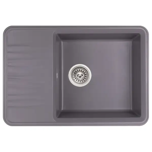 Кухонная мойка Qtap CS 7440 Grey (QT7440GRE471)