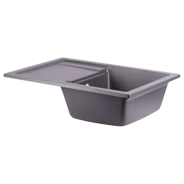 Кухонная мойка Qtap CS 7449 Grey (QT7449GRE471)