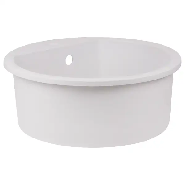 Кухонная мойка Qtap CS D510 White (QTD510WHI650)
