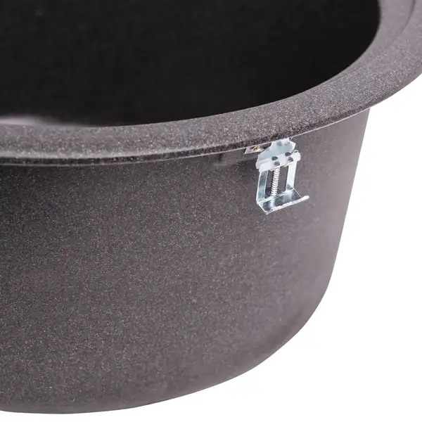 Lidz D510/200 GRF-13 Кухонная мойка, графит (LIDZGRF13D510200)