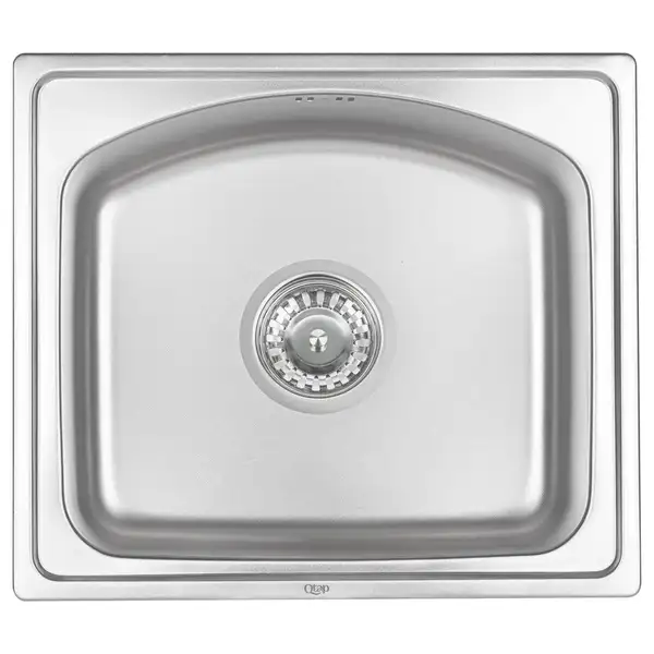 Кухонная мойка Qtap 4842  0,8 мм Micro Decor (QT4842MICDEC08) (QT4842MICDEC08) фото 1 Aquada.com.ua