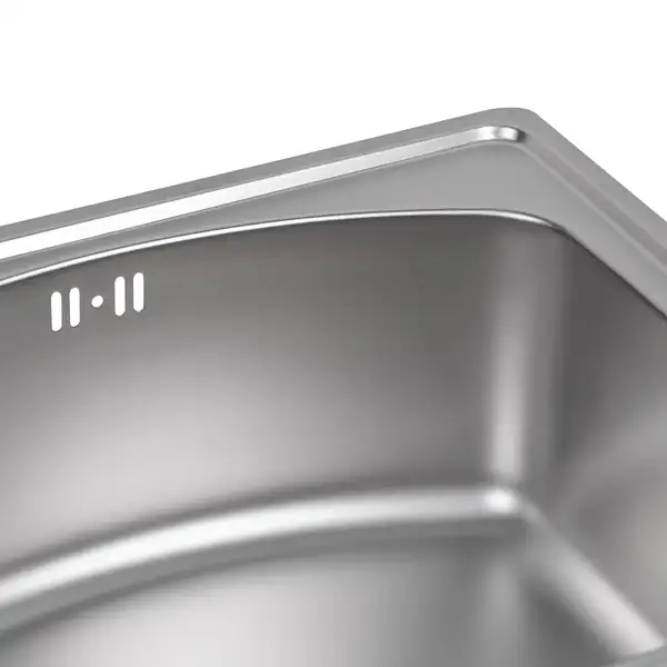 Кухонная мойка Qtap 4842 0,8 мм Satin (QT4842SAT08)