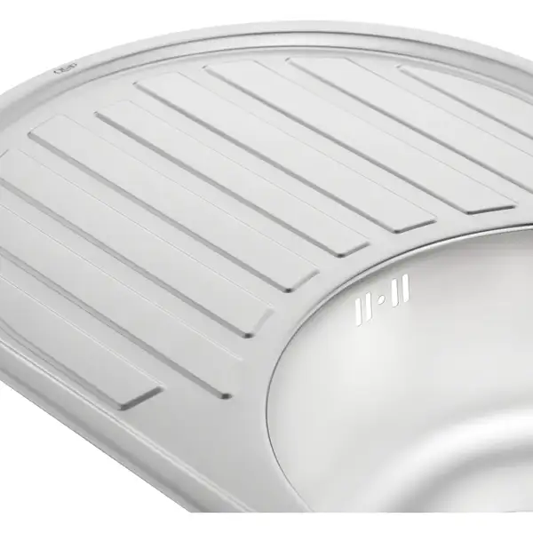 Кухонная мойка Qtap 7750 0,8 мм Satin (QT7750SAT08) (QT7750SAT08) фото 6 Aquada.com.ua