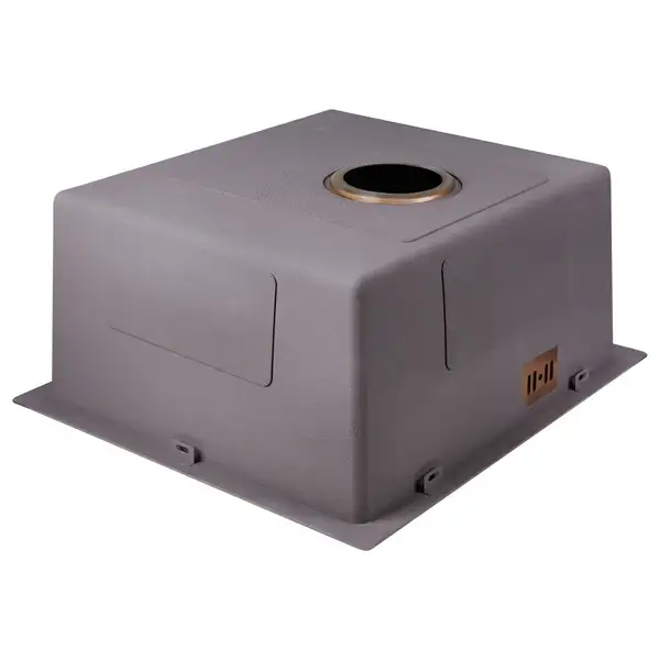 Кухонная мойка Qtap D4843BR 2.7/1.0 мм Bronze (QTD4843BRPVD10)