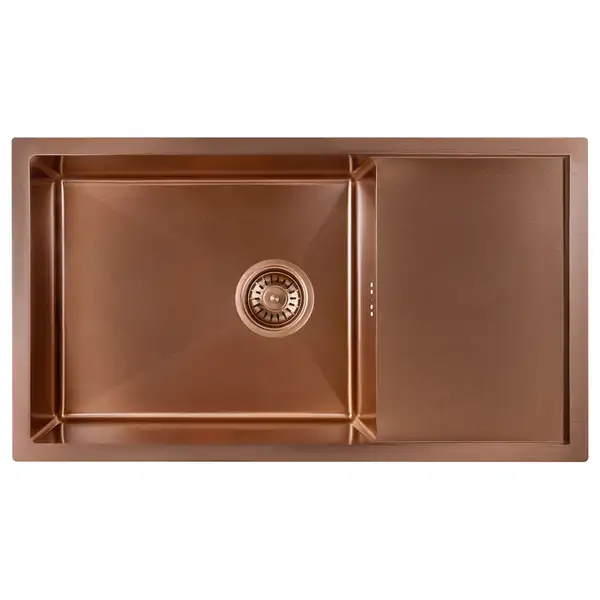 Кухонная мойка Qtap D7844BR 3.0/1.2 мм Bronze (QTD7844BRPVD12)