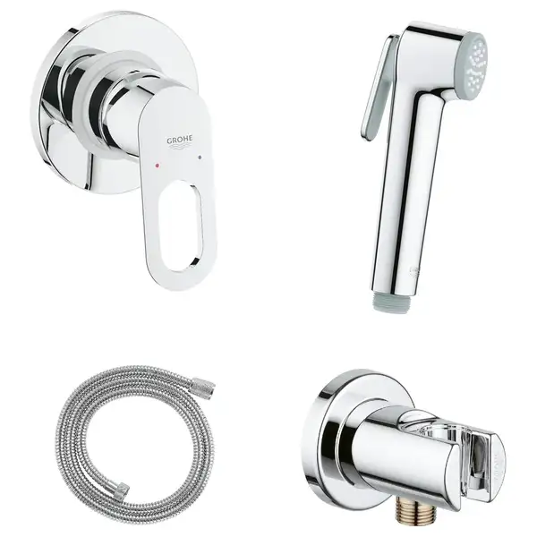Набор для ванной Grohe Mega Bundle BauLoop (39192МВ0) фото 5 Aquada.com.ua